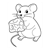 Little Brown Mouse Line PDF