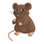 Little Brown Mouse Color PDF