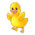 Little Yellow Duck Color PNG