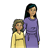 Bible Times Girls Color PNG