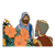 Jesus and Bartimaeus Color PDF
