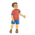 Boy in Red Shirt Color PDF