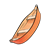 Brown Canoe Color PNG