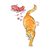 Orange Cat Color PDF