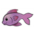 Jumping Purple Fish Color PDF