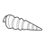 Auger Shell Line PNG