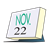 Calendar Page Color PNG