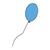 Blue Balloon Color PDF