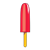 Red Ice Pop Color PNG
