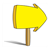 Yellow Arrow Sign Color PDF
