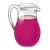 Glass Pitcher Color PNG
