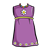 Purple Dress Color PNG