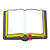 Open Bible Color PNG