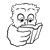 Reading Owl Line PNG