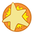 Star Badge Color PNG