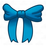 Blue Bow