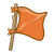 Orange Flag Color PNG