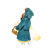 Little Girl in Blue Coat Color PDF