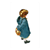 Little Girl in Blue Coat Color PDF
