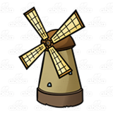 Brown Windmill