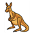 Adult Kangaroo Color PDF