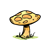 Spotted Mushroom Color PNG