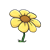 Big Yellow Flower Color PNG