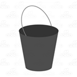 Dark Gray Bucket