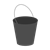 Dark Gray Bucket Color PNG