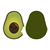 Avocado Half Color PDF