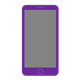 Smartphone purple