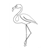 Female Flamingo Line PDF