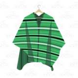 Striped Green Poncho