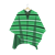 Striped Green Poncho Color PNG