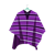 Striped Purple Poncho Color PNG