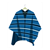 Striped Blue Poncho Color PDF