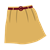 Yellow Skirt Color PNG
