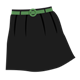 Black Skirt with belt