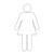 Woman Icon Line PNG