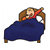 Boy in Bed Color PDF