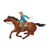 Man Riding Horse Color PDF