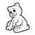 Brown Teddy Bear Line PDF