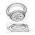 Gold Ring Line PNG