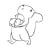 Squirrel Line PNG
