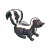 Skunk Color PNG