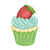 Cupcake Color PNG