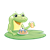 Frog Color PNG