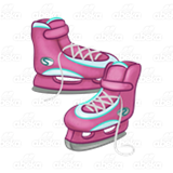 Pink Ice Skates