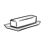 Stick of Butter Line PNG