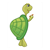 Turtle Standing Color PDF